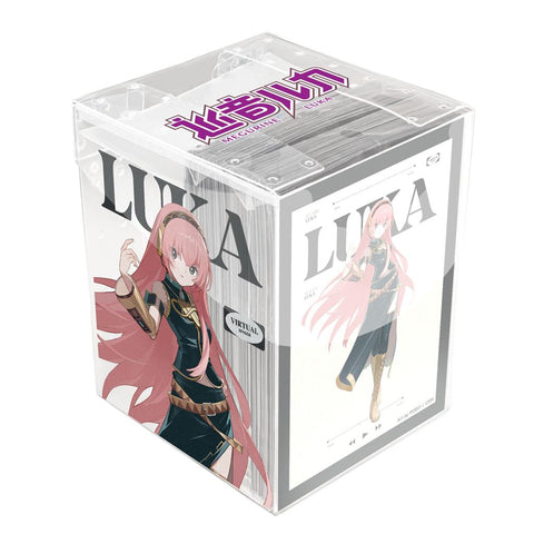 Hatsune Miku Retro Soundscapes - Luka 100ct Deck Protector Sleeves In Clear Box - Gathering Games
