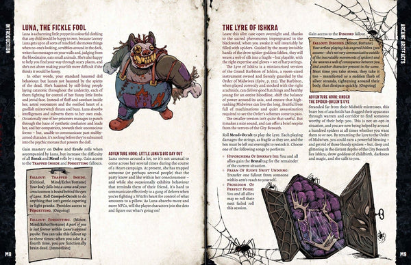 Heart: The City Beneath RPG: Ways & Means - 3