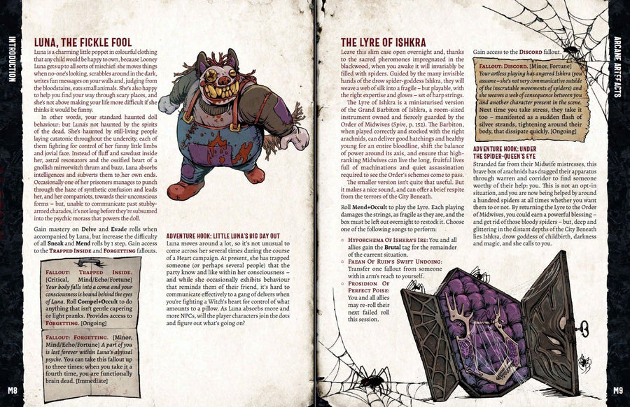 Heart: The City Beneath RPG: Ways & Means - Gathering Games