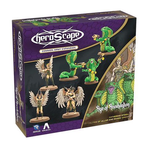 Heroscape: Elites of Ullar and Ranoc Vipers Army Expansion - Gathering Games