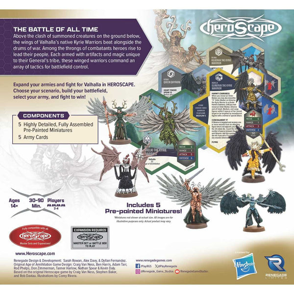 Heroscape: Revna’s Rebuke: Kyrie Warriors Army Expansion - Premium Painted Edition - 3