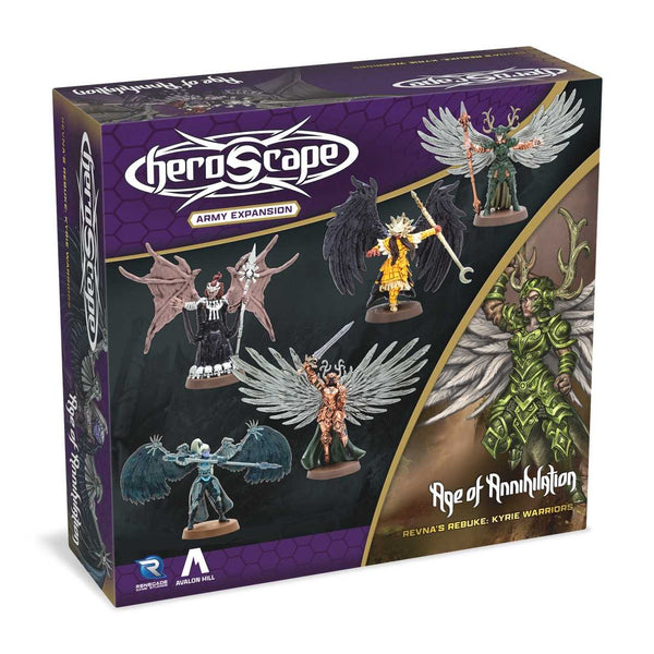Heroscape: Revna’s Rebuke: Kyrie Warriors Army Expansion - Premium Painted Edition - 1