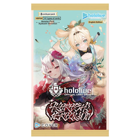 Hololive Official Card Game: Ayakashi Vermilion Booster Box - Gathering Games