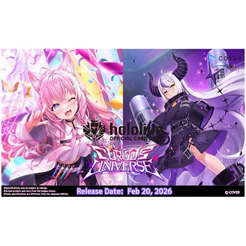 Hololive Official Card Game: Booster Box - Curious Universe - Gathering Games
