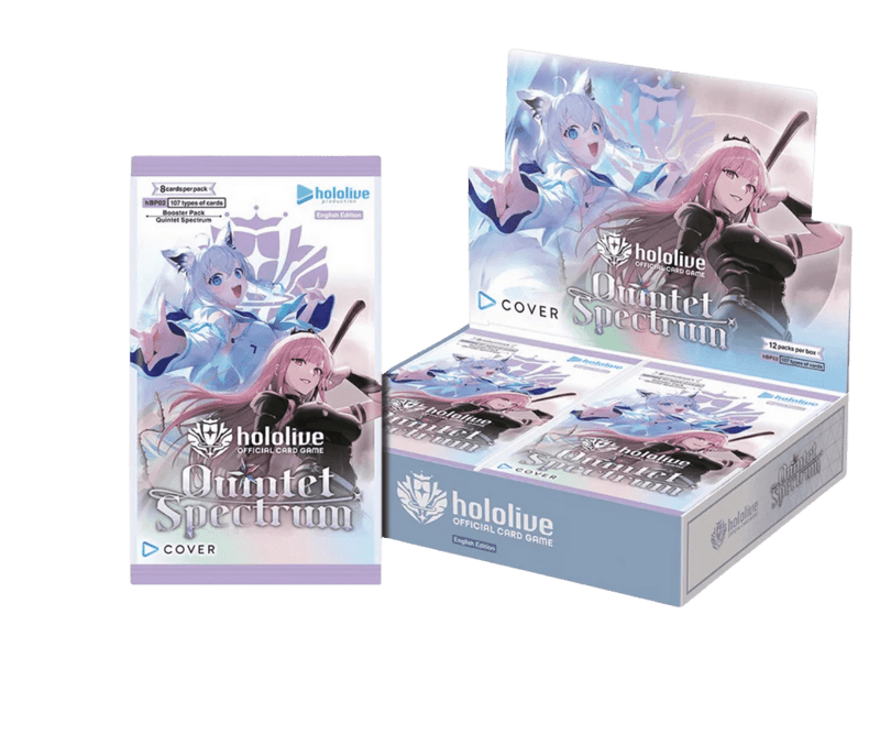Hololive Official Card Game: Booster Box - Quintet Spectrum - Gathering Games