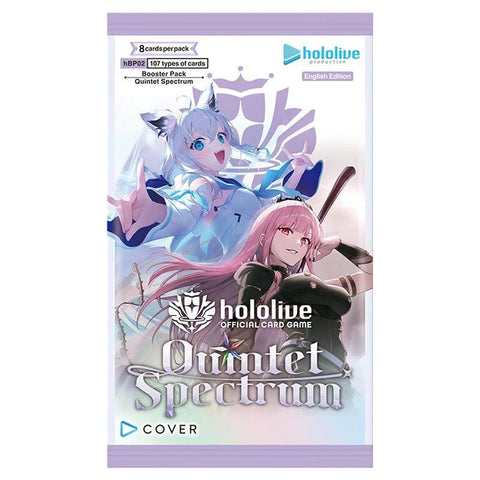Hololive Official Card Game: Booster Box - Quintet Spectrum - Gathering Games