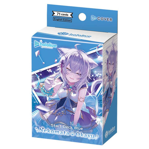 Hololive Official Card Game: Start Deck Blue - Nekomata Okayu - Gathering Games