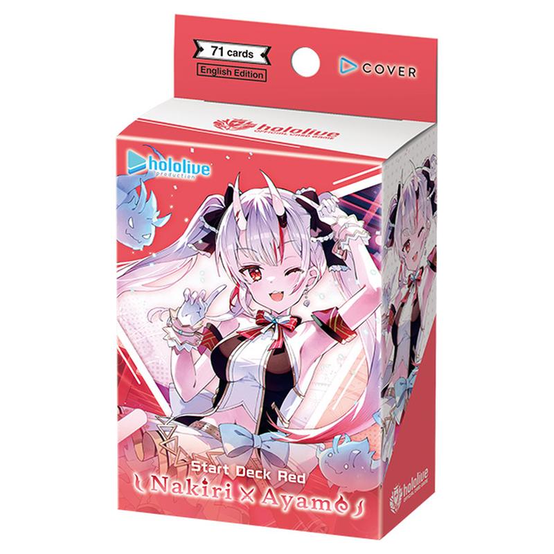 Hololive Official Card Game: Start Deck Red - Nakiri Ayame - Gathering Games