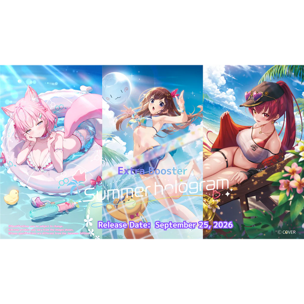 Hololive Official Card Game – Summer Hologram Extra Booster Box - 1