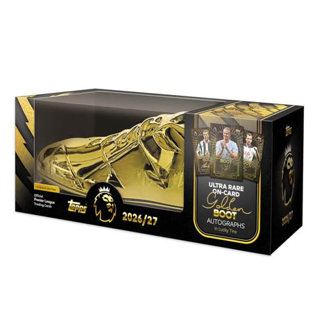 Topps - Flagship: Premier League 2026/27 Gold Boot Tin