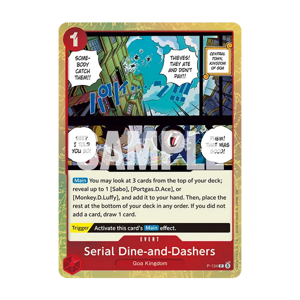 One Piece Card Game: Premium Card Collection - Best Selection - Ace & Sabo & Luffy - 15