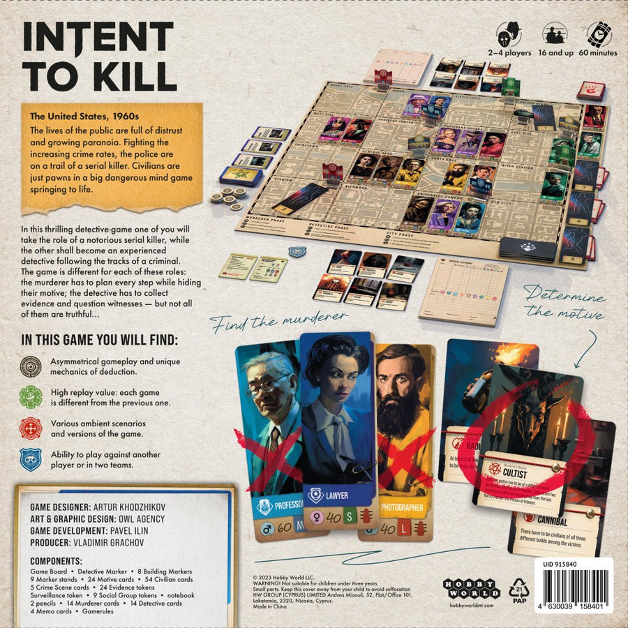 Intent to Kill - Gathering Games
