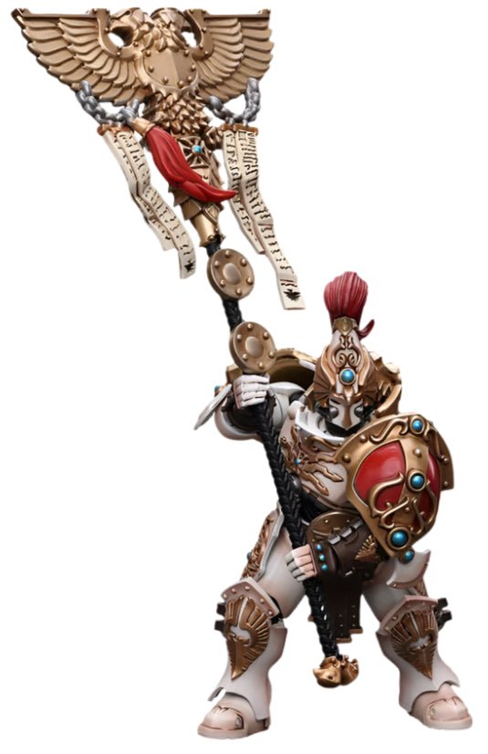 JOYTOY - Warhammer 40k Action Figure: Adeptus Custodes - Solar Watch Vexilus Praetor - 4