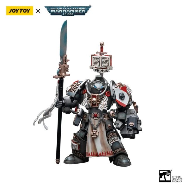 JOYTOY - Warhammer 40k Action Figure: Grey Knights - Terminator Jaric Thule - Gathering Games