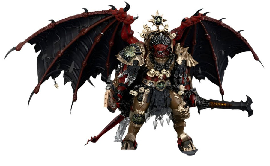 JOYTOY - Warhammer 40k Action Figure: World Eaters - Argron, Daemon Primarch of Khorne - Gathering Games