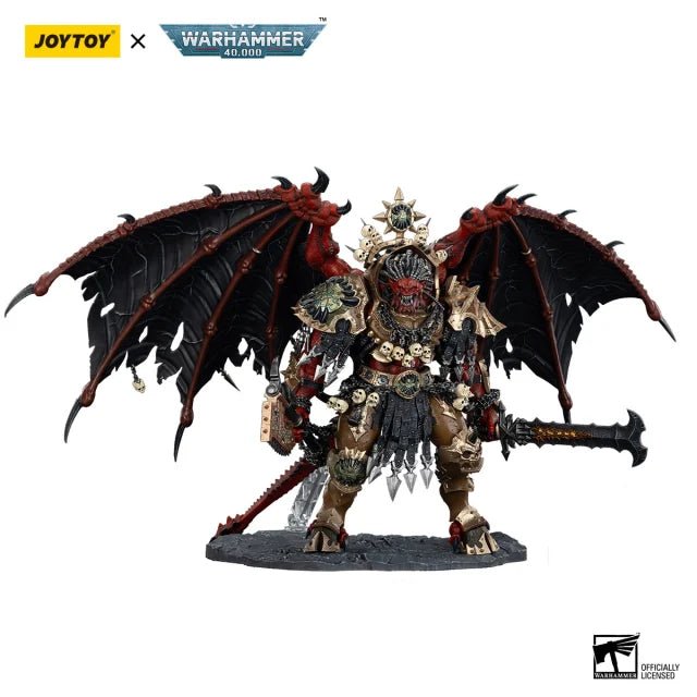 JOYTOY - Warhammer 40k Action Figure: World Eaters - Argron, Daemon Primarch of Khorne - Gathering Games