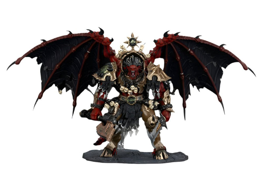 JOYTOY - Warhammer 40k Action Figure: World Eaters - Argron, Daemon Primarch of Khorne - Gathering Games