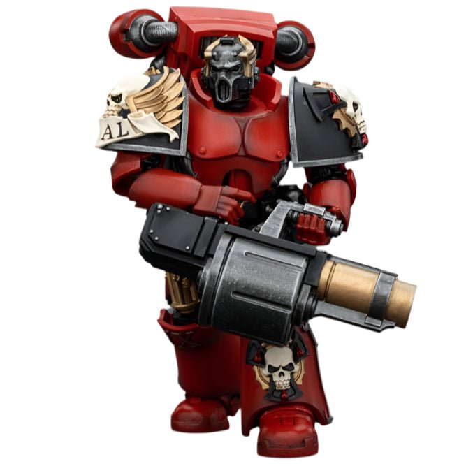 JOYTOY - Warhammer The Horus Heresy Action Figure: Blood Angels - Angel's Tears Squad Arch - Erelim with Angel's Tears Grenade Launcher - Gathering Games