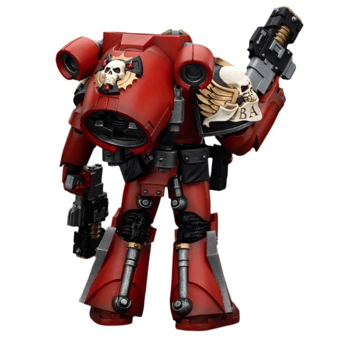JOYTOY - Warhammer The Horus Heresy Action Figure: Blood Angels - Angel's Tears Squad Arch - Erelim with Volkite Serpentas - Gathering Games