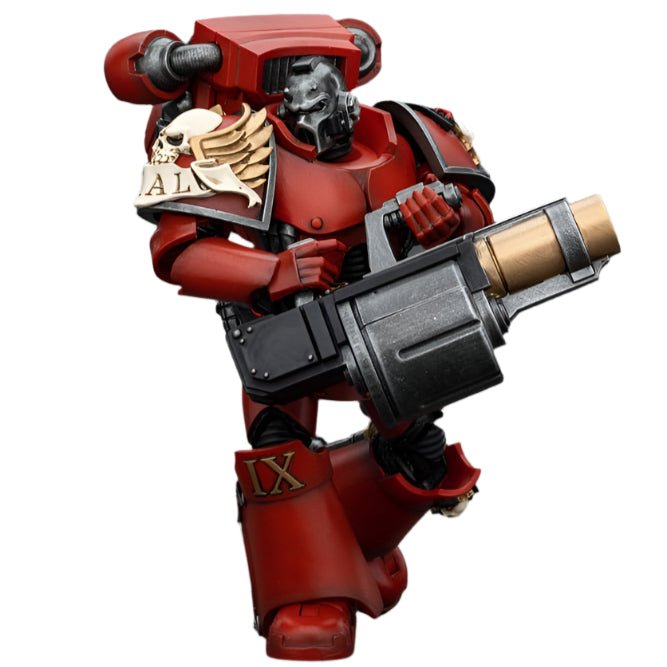 JOYTOY - Warhammer The Horus Heresy Action Figure: Blood Angels - Angel's Tears Squad Erelim with Angel's Tears Grenade Launcher - Gathering Games
