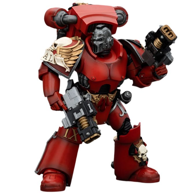JOYTOY - Warhammer The Horus Heresy Action Figure: Blood Angels - Angel's Tears Squad Erelim with Volkite Serpentas - Gathering Games