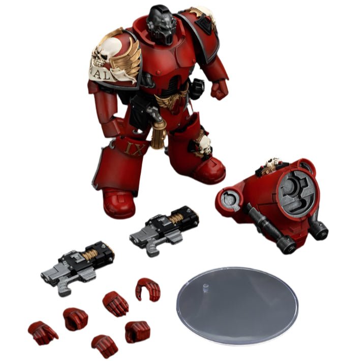 JOYTOY - Warhammer The Horus Heresy Action Figure: Blood Angels - Angel's Tears Squad Erelim with Volkite Serpentas - Gathering Games