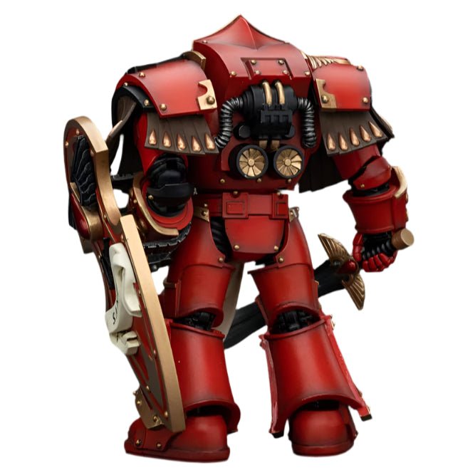 JOYTOY - Warhammer The Horus Heresy Action Figure: Blood Angels - Crimson Paladins Squad Crimson Paladin 1 - Gathering Games