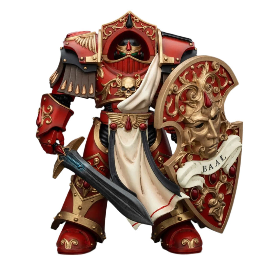 JOYTOY - Warhammer The Horus Heresy Action Figure: Blood Angels Crimson Paladins Squad Crimson Paladin 2 - Gathering Games