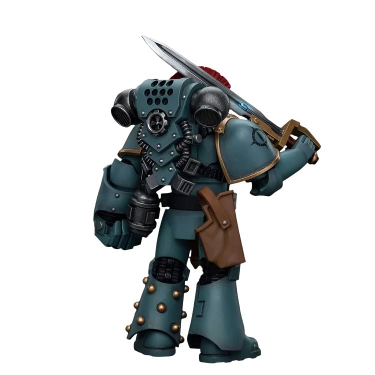 JOYTOY - Warhammer The Horus Heresy Action Figure: Sons of Horus - MKIV Tactical Squad Sergeant with Power Fist - Gathering Games
