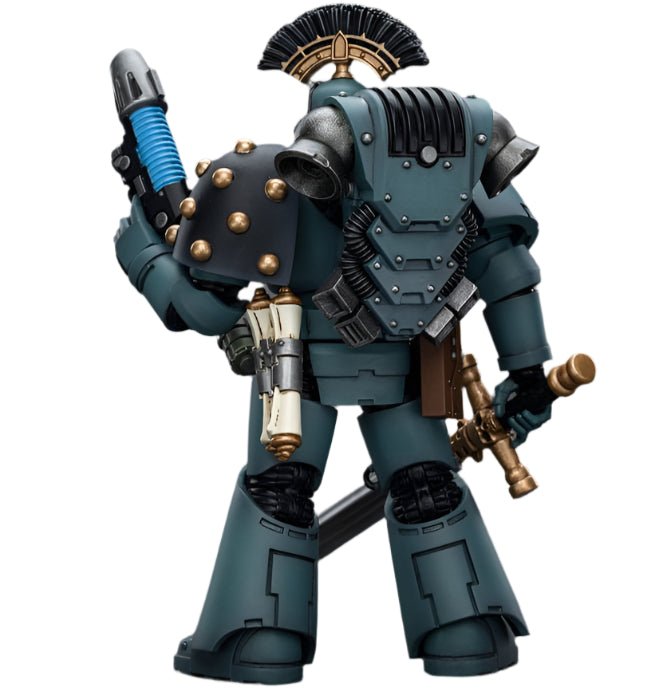 JOYTOY - Warhammer The Horus Heresy Action Figure: Sons of Horus - MKVI Tactical Squad Sergeant with Power Sword - Gathering Games