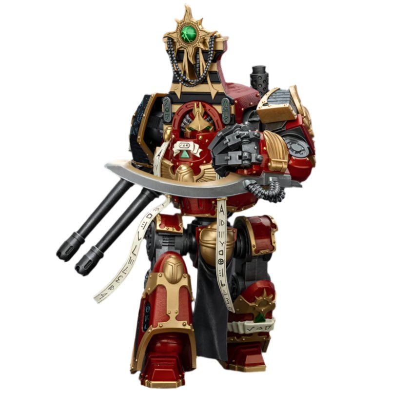 JOYTOY - Warhammer The Horus Heresy Action Figure: Thousand Sons - Contemptor - Osiron Dreadnought with Gravis Force Blade And Gravis Autocannon - Gathering Games