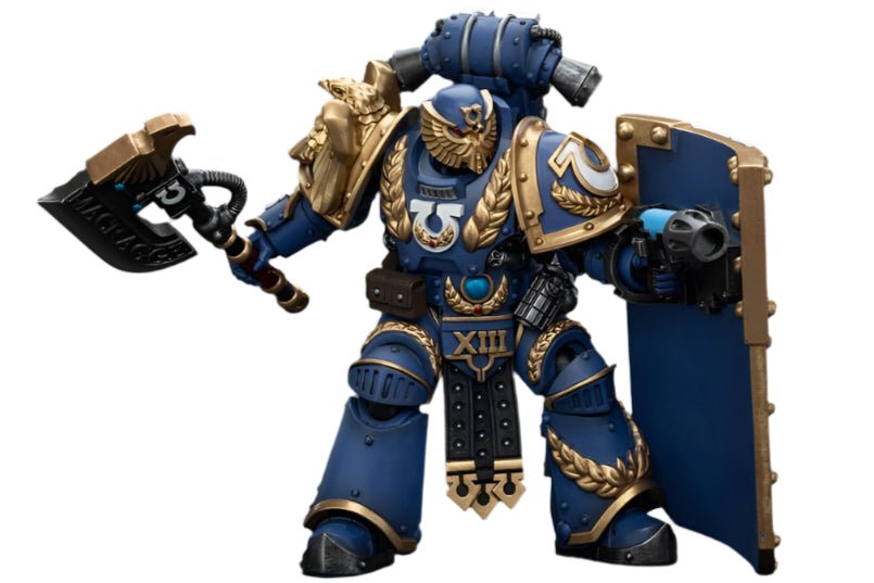 JOYTOY - Warhammer The Horus Heresy Action Figure: Ultramarines - Invictarus Suzerain Squad Suzerain 2 - Gathering Games