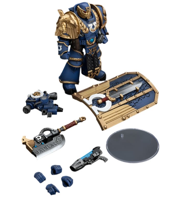 JOYTOY - Warhammer The Horus Heresy Action Figure: Ultramarines - Invictarus Suzerain Squad Suzerain 2 - Gathering Games
