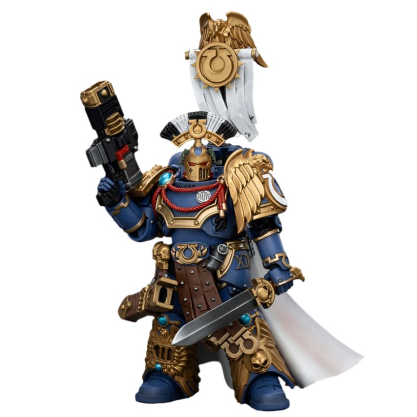JOYTOY - Warhammer The Horus Heresy Action Figure: Ultramarines - Legion Praetor with Power Sword and Volkite Serpenta - Gathering Games