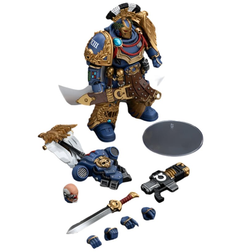 JOYTOY - Warhammer The Horus Heresy Action Figure: Ultramarines - Legion Praetor with Power Sword and Volkite Serpenta - Gathering Games