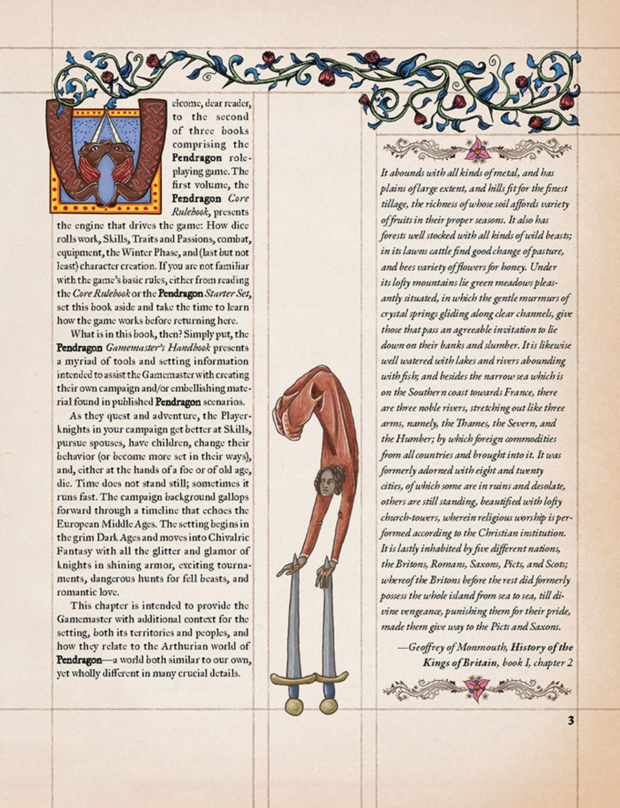King Arthur Pendragon RPG: Gamemaster's Handbook - Gathering Games