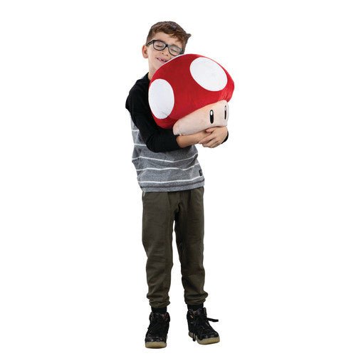 Club Mocchi Mocchi - Mario Kart - Large Plush Mushroom - 2