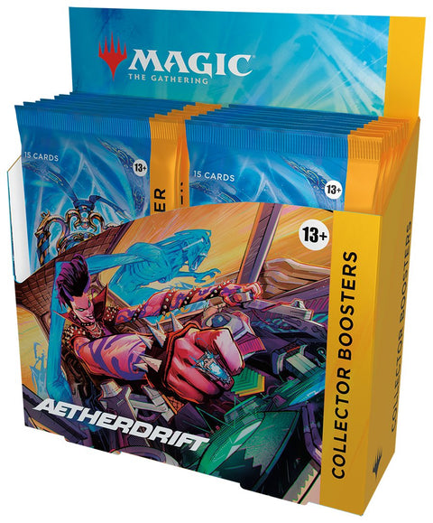 Magic The Gathering: Aetherdrift Collector Booster Box - Gathering Games