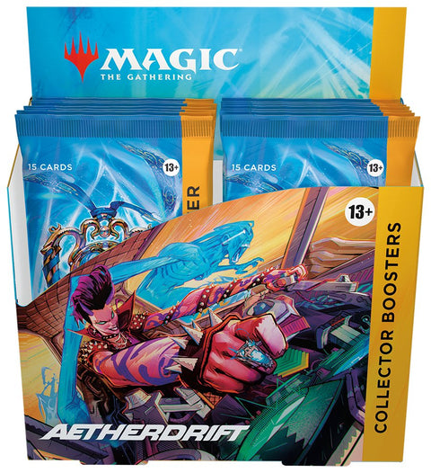 Magic The Gathering: Aetherdrift Collector Booster Box - Gathering Games