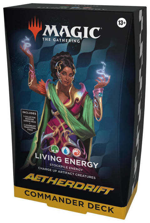 Magic The Gathering: Aetherdrift - Living Energy Commander Deck - Gathering Games