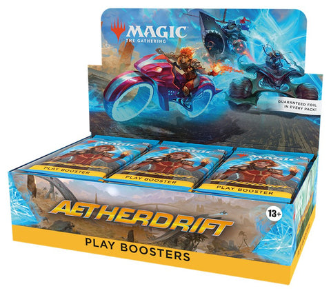 Magic The Gathering: Aetherdrift Play Booster Box - Gathering Games