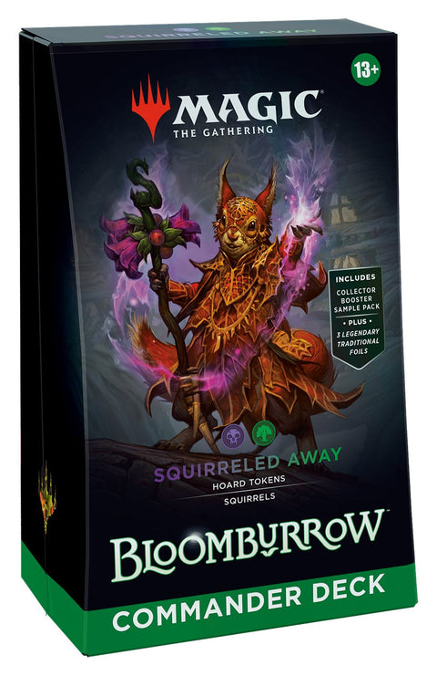 Magic The Gathering: Bloomburrow Squirreled Away Commander Deck - Gathering Games