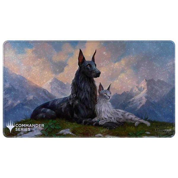 Magic: The Gathering - Commander Series- Release 8- Holofoil Playmat Rin and Seri - 1