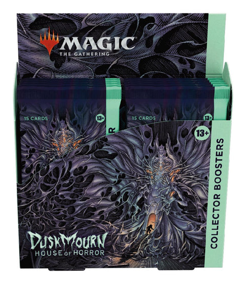 Magic The Gathering: Duskmourn House of Horrors Collector Booster Box - Gathering Games