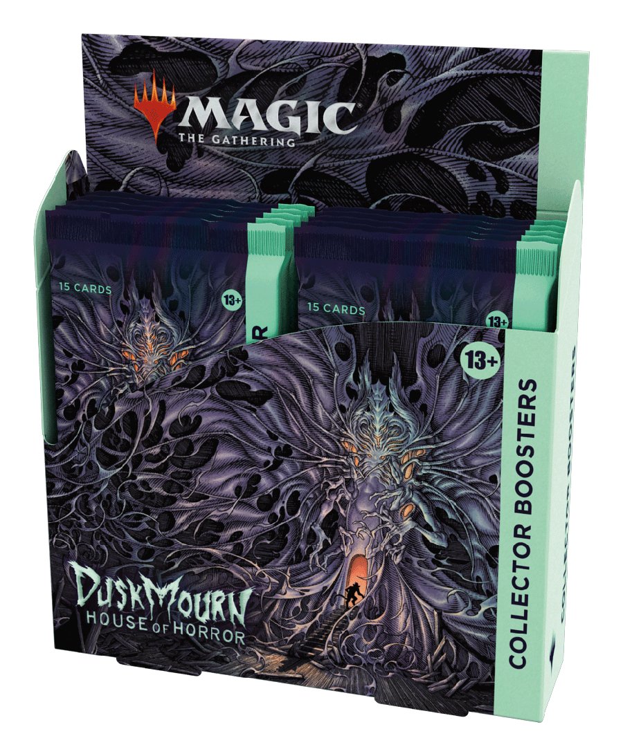Magic The Gathering: Duskmourn House of Horrors Collector Booster Box - Gathering Games