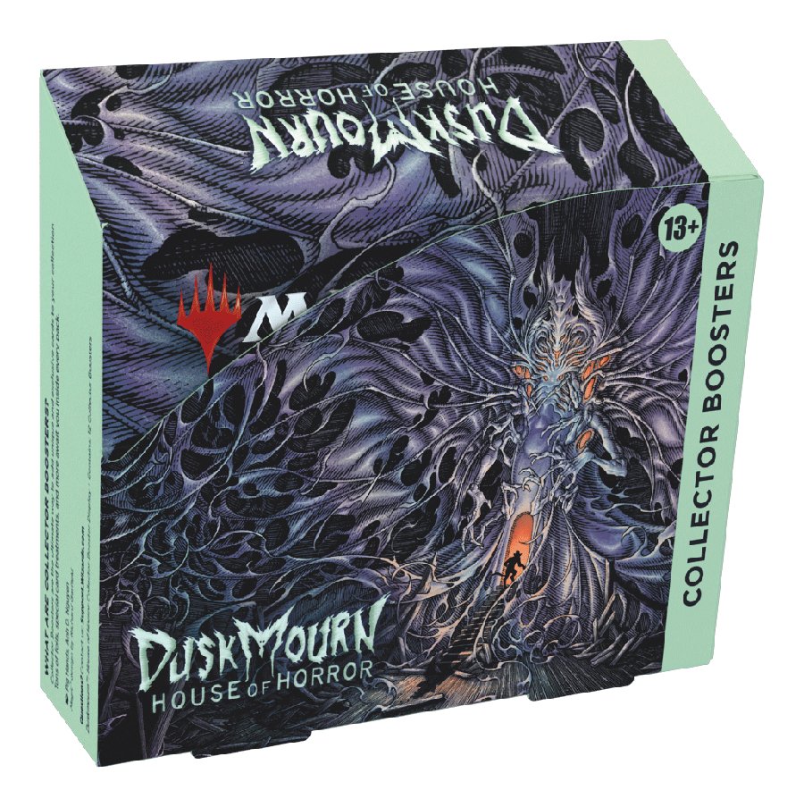 Magic The Gathering: Duskmourn House of Horrors Collector Booster Box - Gathering Games