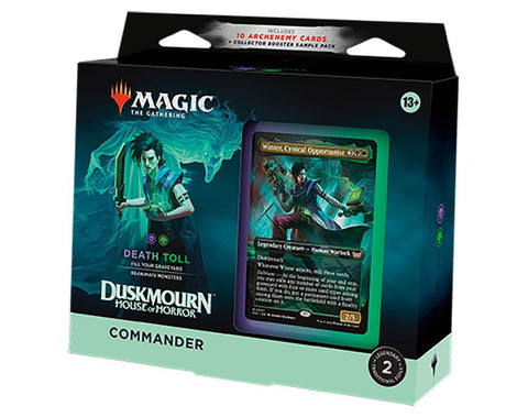 Magic The Gathering: Duskmourn House of Horrors Death Toll Commander Deck - Gathering Games