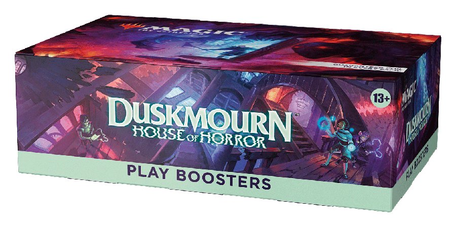 Magic The Gathering: Duskmourn House of Horrors Play Booster Box - Gathering Games