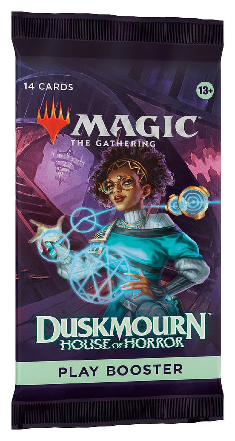 Magic The Gathering: Duskmourn House of Horrors Play Booster Pack - Gathering Games