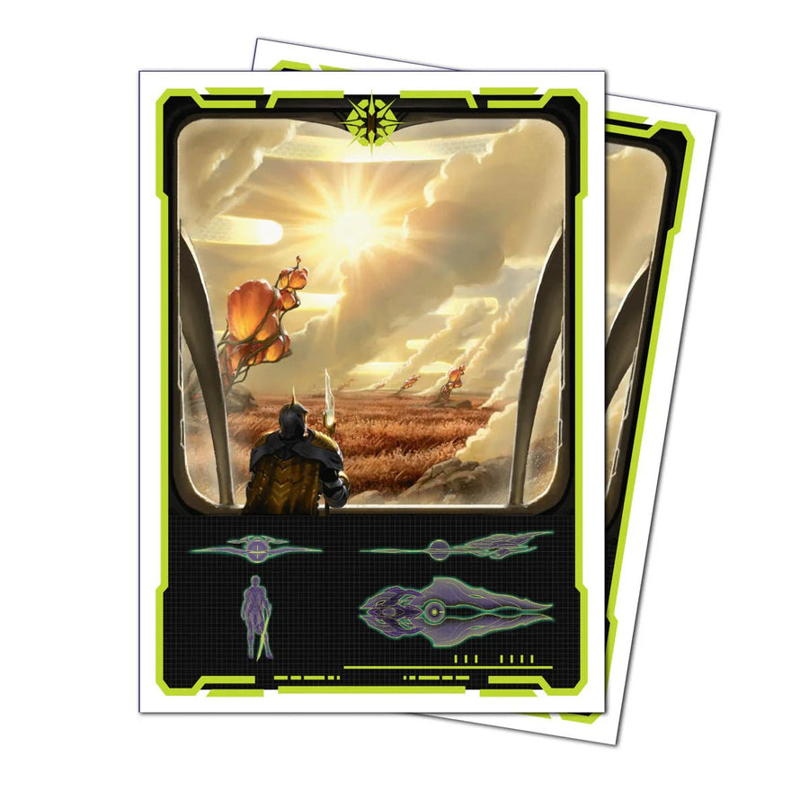 Magic: The Gathering - Edge of Eternities 105ct Apex Deck Protector Sleeves - Gathering Games